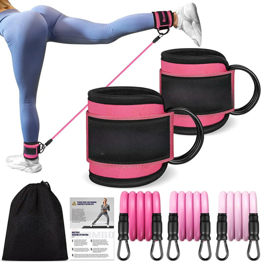 Ankle Resistance Bands for Lower-Body Workouts