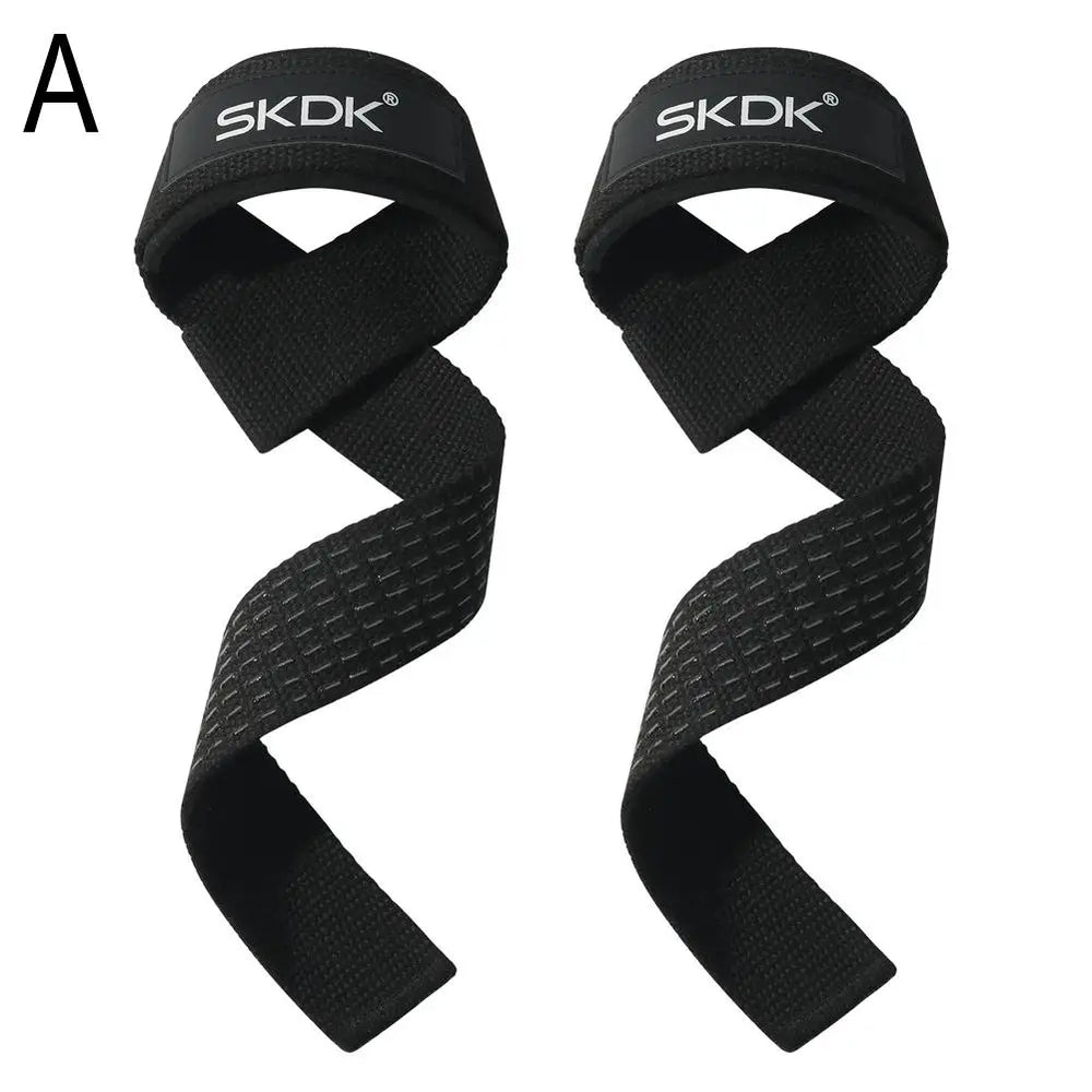 Silicone Weightlifting Straps for Strength Training