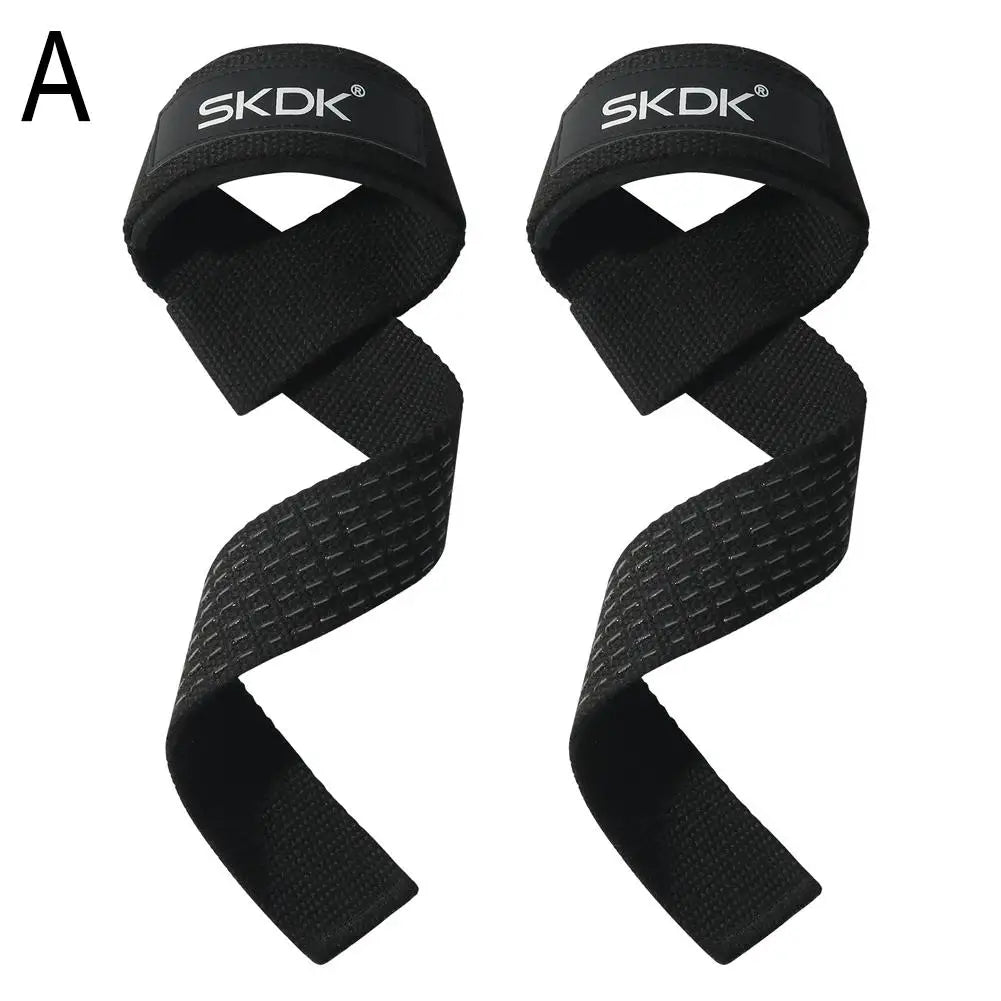 Silicone Weightlifting Straps for Strength Training