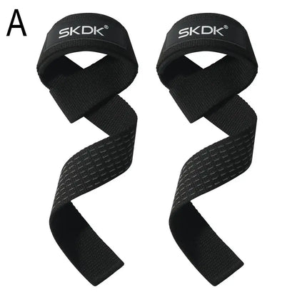 Silicone Weightlifting Straps for Strength Training