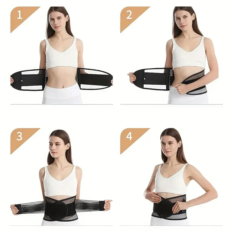Adjustable Lumbar Support Belt for Everyday Use