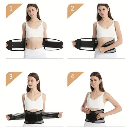 Adjustable Lumbar Support Belt for Everyday Use