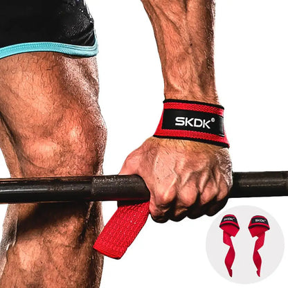 Silicone Weightlifting Straps for Strength Training