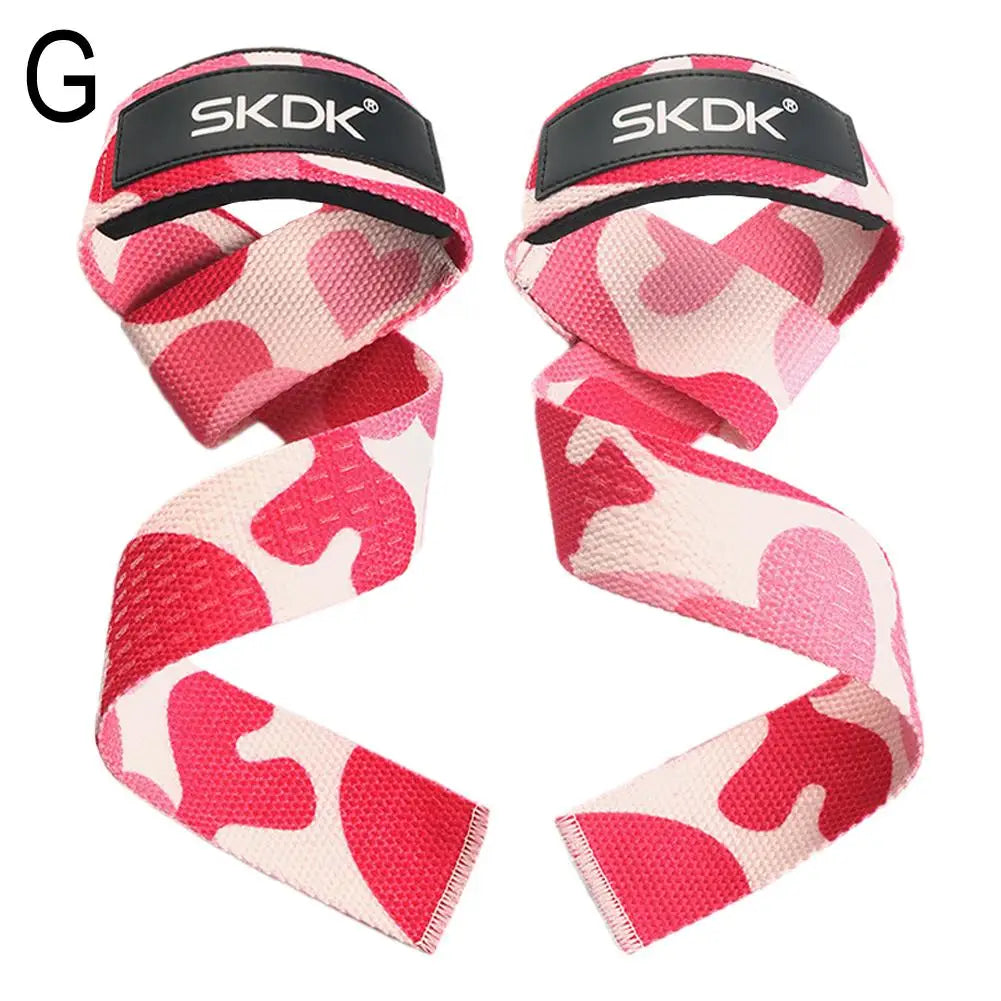 Silicone Weightlifting Straps for Strength Training