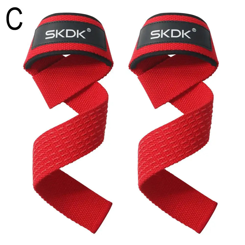 Silicone Weightlifting Straps for Strength Training