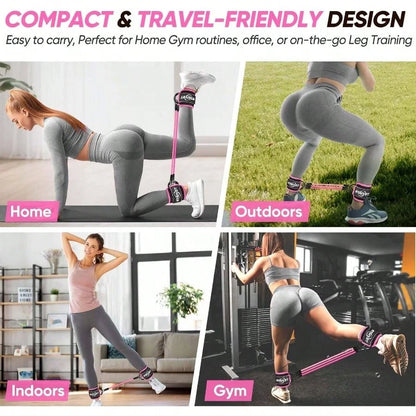 Ankle Resistance Bands for Lower-Body Workouts