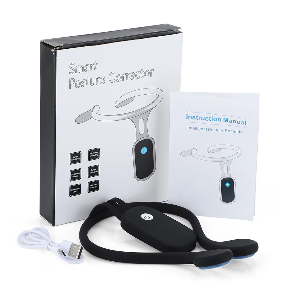 Valour Fit smart posture training device with real-time alert system, supporting correct posture and spinal alignment.