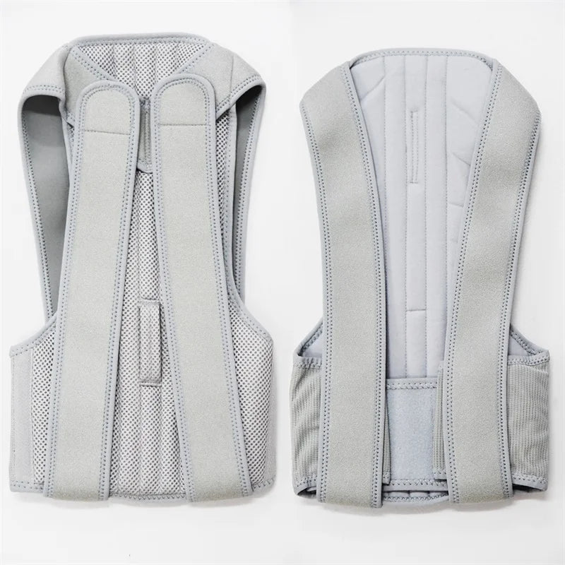 Adjustable Back & Lumbar Posture Support Brace