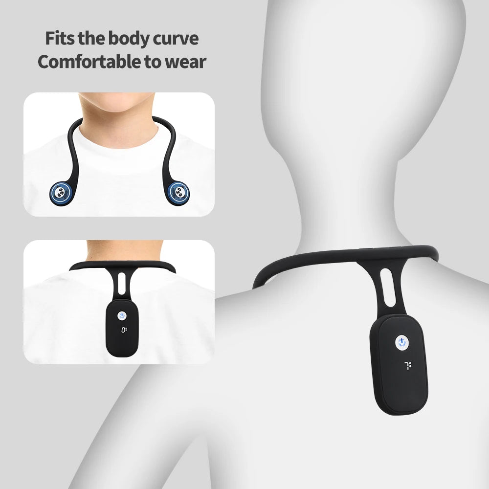 Valour Fit smart posture training device with real-time alerts, supporting proper posture and spinal alignment.