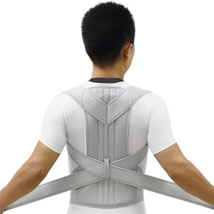Adjustable Back & Lumbar Posture Support Brace