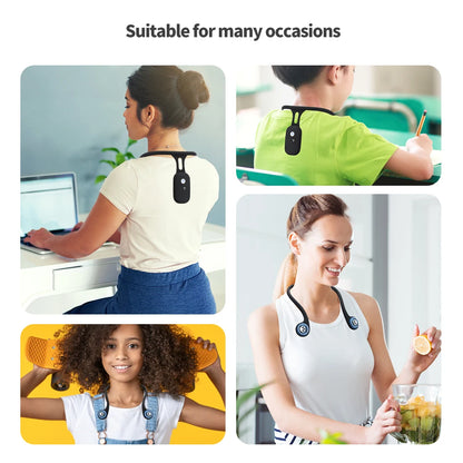 Valour Fit smart posture training device with real-time alerts, showing a sleek posture support device worn on the back.