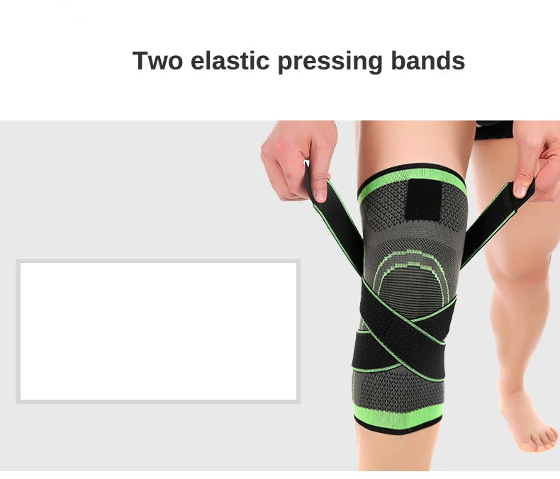 Valour Fit sports knee compression sleeve for basketball and training, providing support and stability during athletic activities.