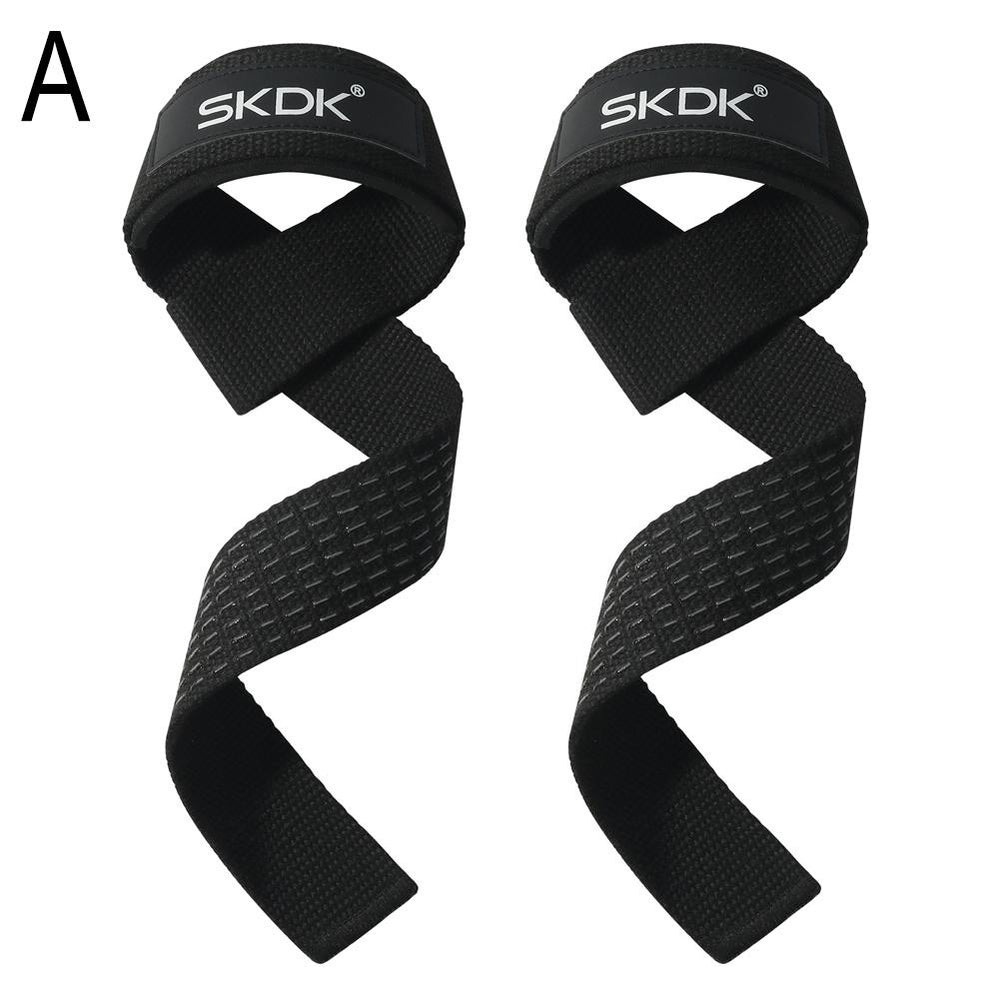 Silicone Weightlifting Straps for Strength Training