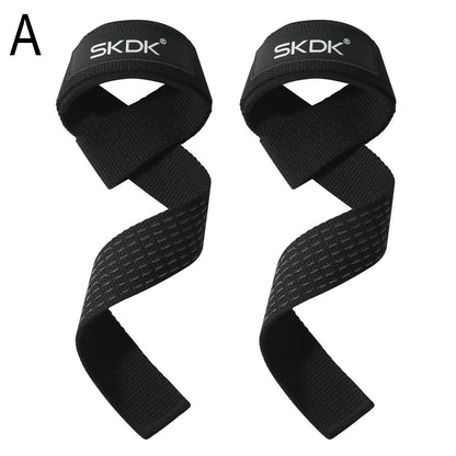 Silicone Weightlifting Straps for Strength Training