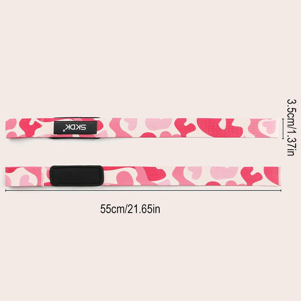 Silicone Weightlifting Straps for Strength Training