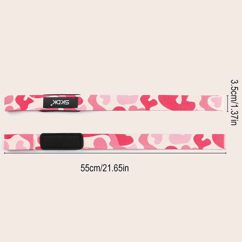 Silicone Weightlifting Straps for Strength Training