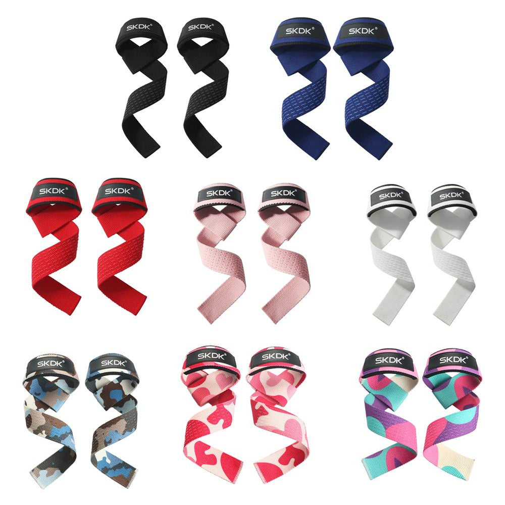 Silicone Weightlifting Straps for Strength Training