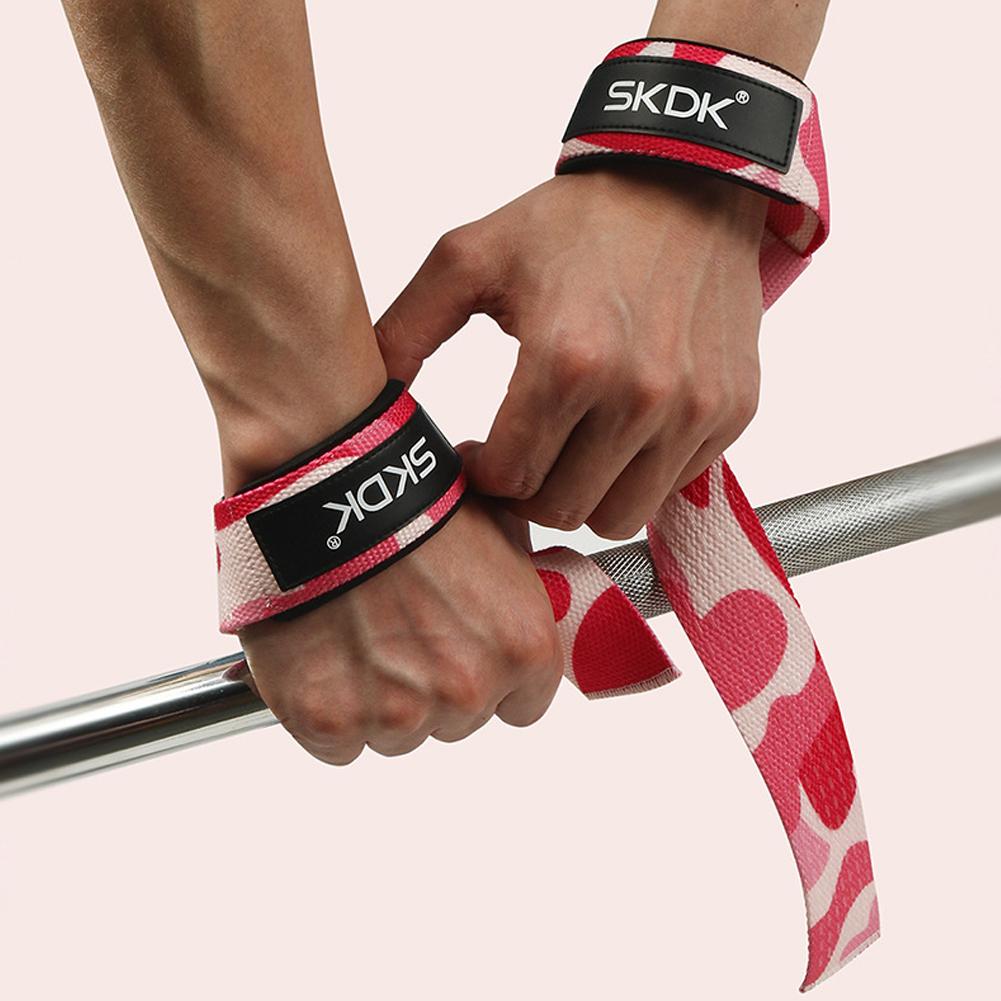 Silicone Weightlifting Straps for Strength Training