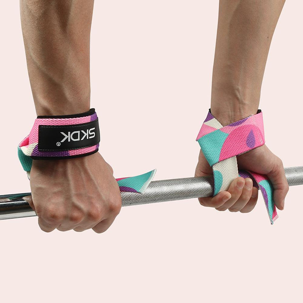 Silicone Weightlifting Straps for Strength Training