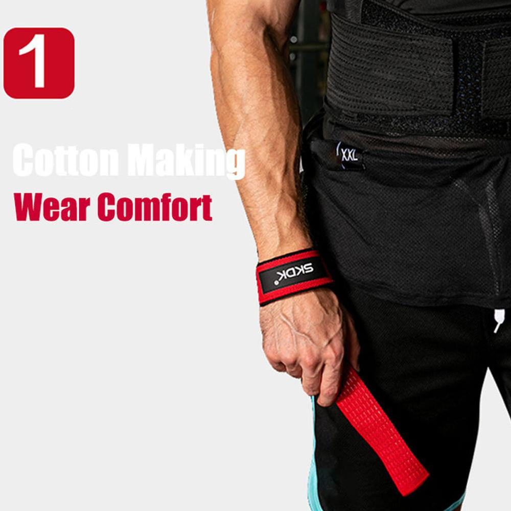 Silicone Weightlifting Straps for Strength Training