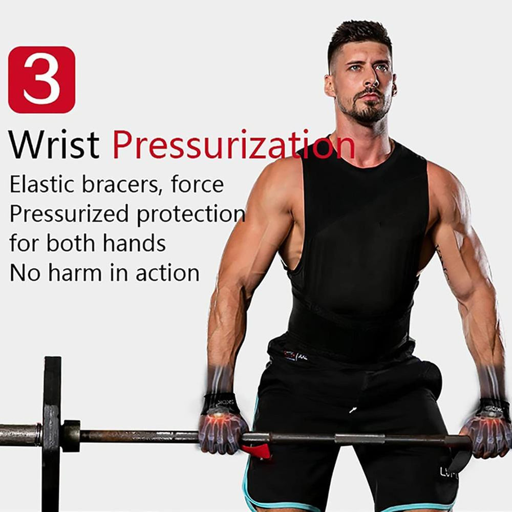 Silicone Weightlifting Straps for Strength Training
