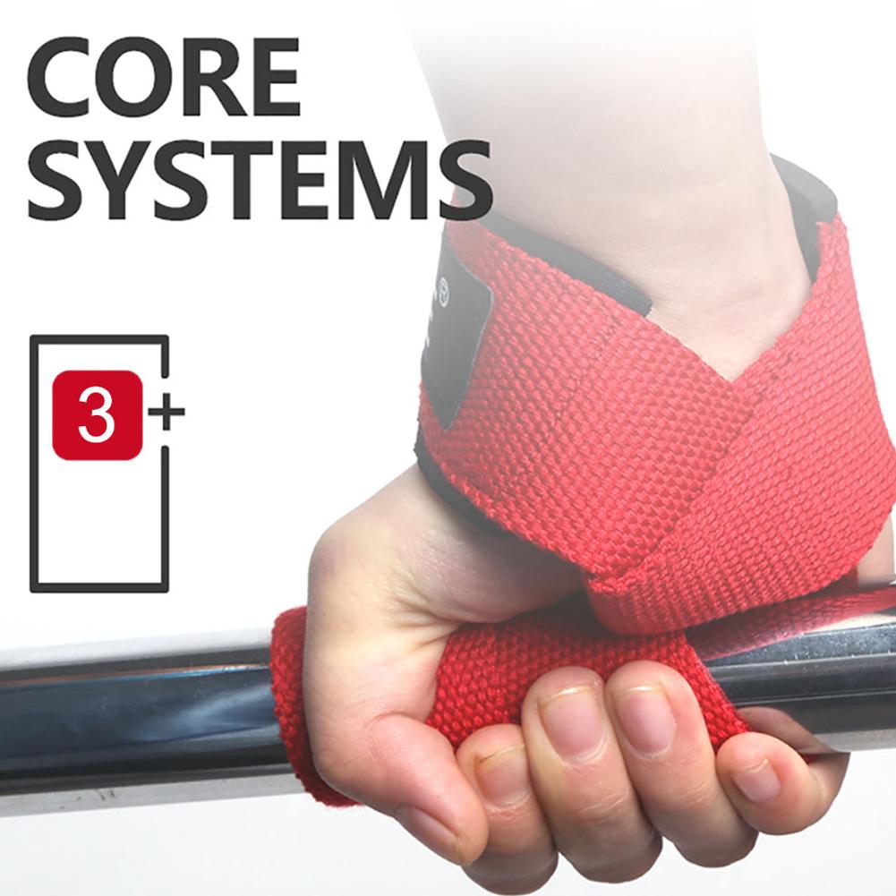 Silicone Weightlifting Straps for Strength Training