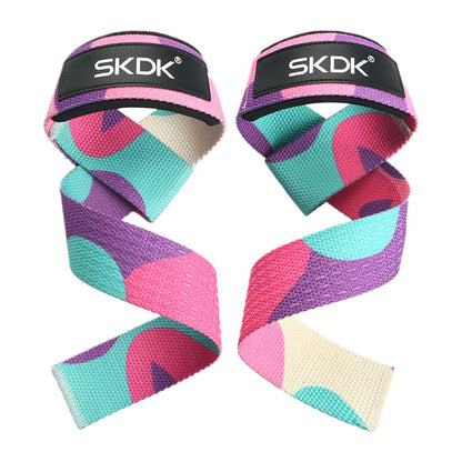 Silicone Weightlifting Straps for Strength Training