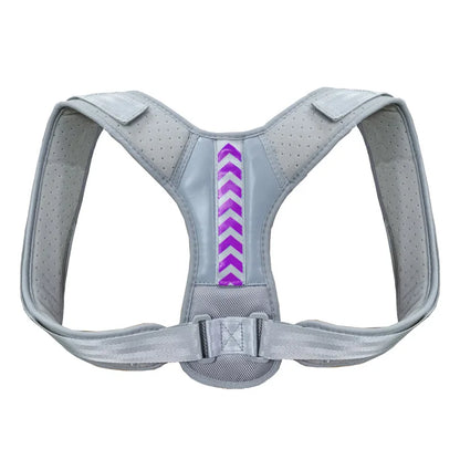 Valour Fit adjustable posture support belt for back and shoulders, showing the ergonomic design and adjustable straps.