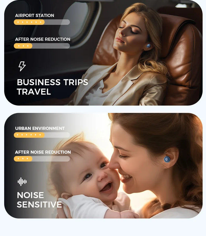Valour Fit soft noise-reducing earplugs for sleep, travel, and study, shown in a close-up image on white background.