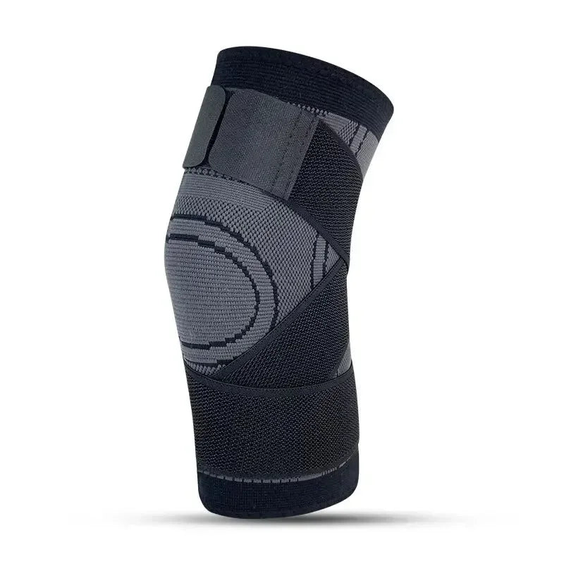 Adjustable Knee Compression Sleeve with Straps