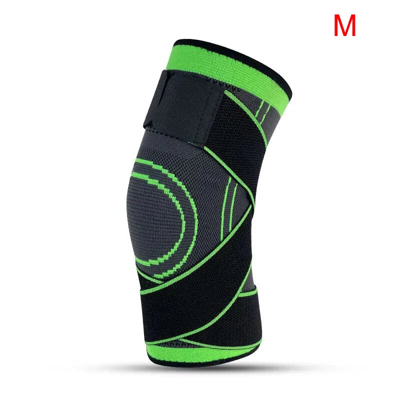 Valour Fit adjustable knee support sleeve for running and sports, providing compression and stability during physical activity.