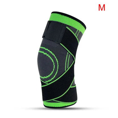 Valour Fit adjustable knee support sleeve for running and sports, providing compression and stability during physical activity.