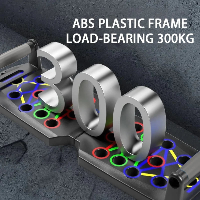 Portable Push-Up Board Set for Chest, Arms & Core Training