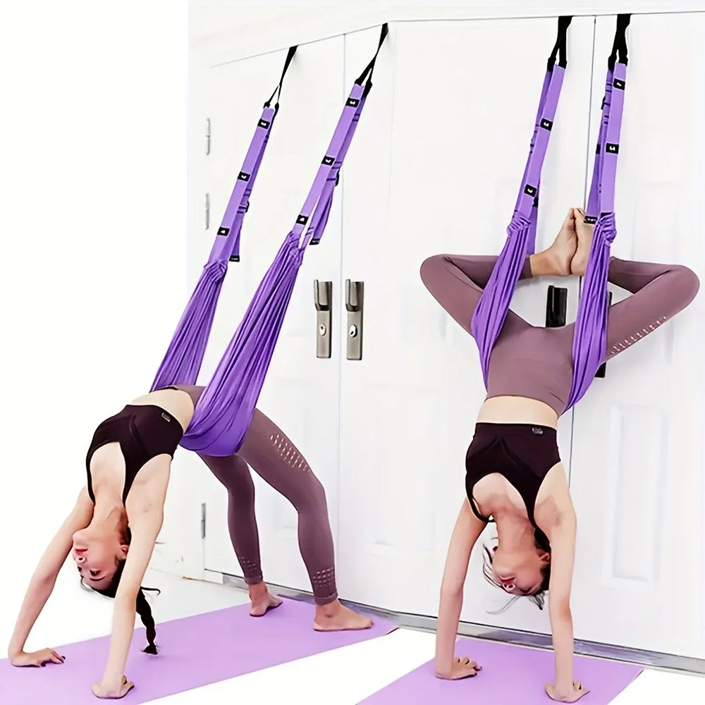 Adjustable Yoga Stretch Strap for Flexibility & Mobility