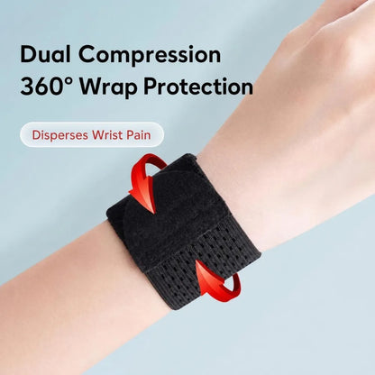 Valour Fit 2-piece adjustable wrist support straps with padded design for secure wrist stabilization during workouts or lifting.