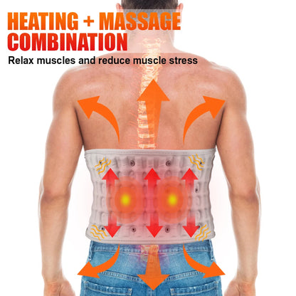Rechargeable Heated Lumbar Support & Massage Belt