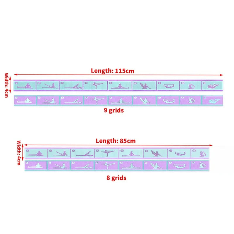 Adjustable Yoga Stretch Strap for Flexibility & Mobility