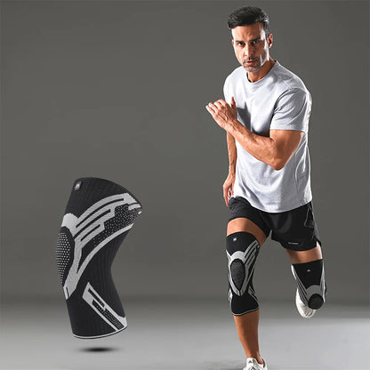 Adjustable Knee Compression Support Sleeve for Training