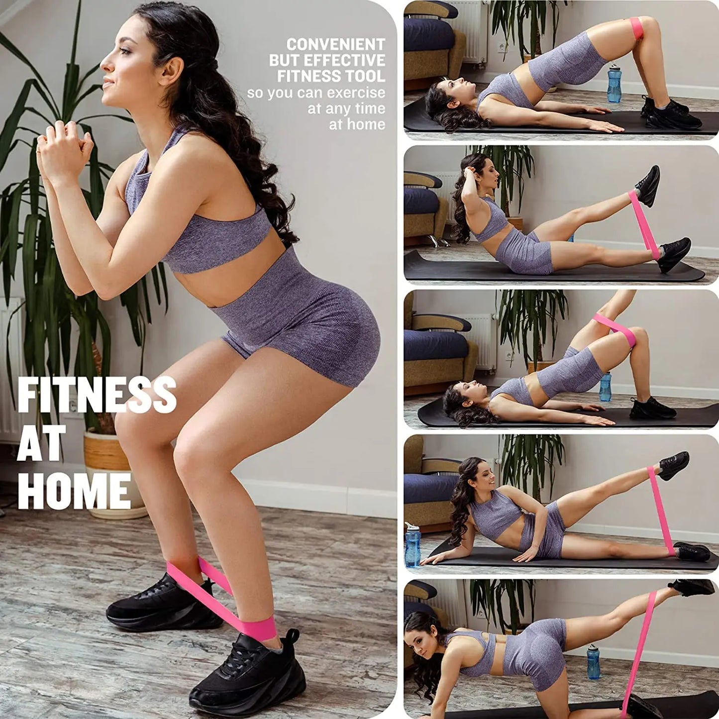 Loop Resistance Bands for Glute, Leg & Full-Body Training
