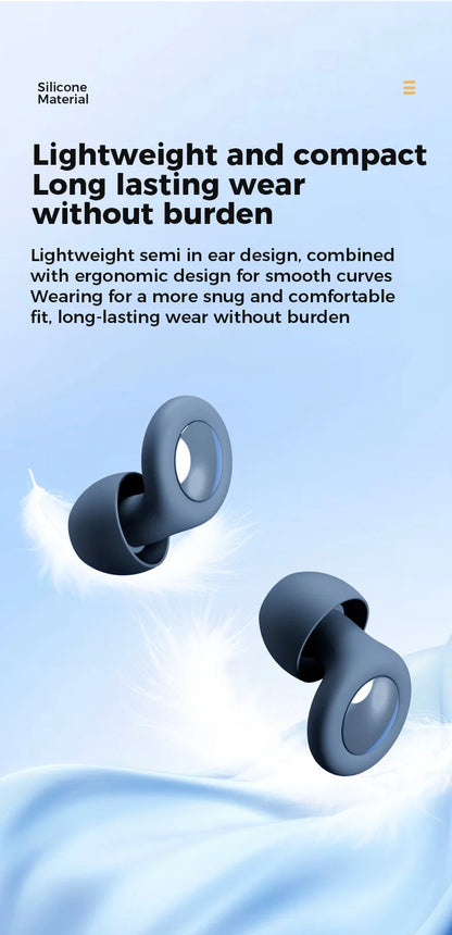 Valour Fit soft noise-reducing earplugs for sleep, travel, and study, shown in a close-up image highlighting their comfortable design.