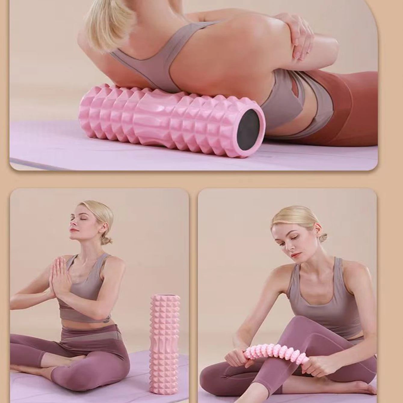 Foam Roller for Yoga, Mobility & Recovery – 30cm & 45cm