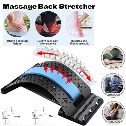 Back Stretching Support Stretcher for Mobility & Relaxation