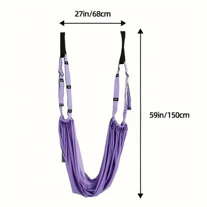 Adjustable Yoga Stretch Strap for Flexibility & Mobility