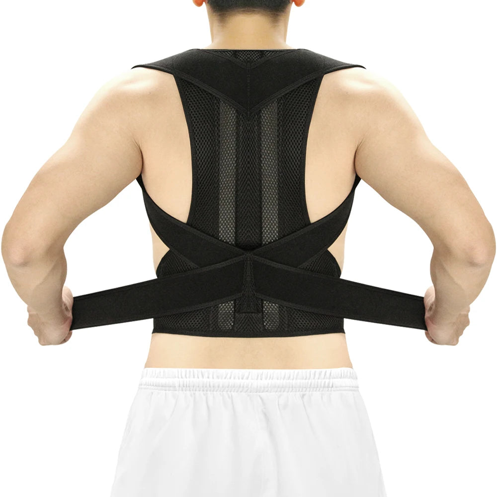 Adjustable Upper Back Posture Support Brace