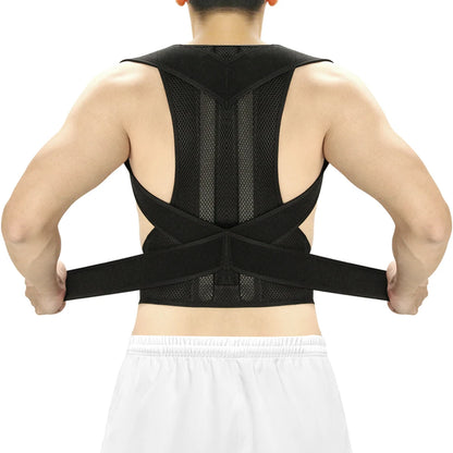 Adjustable Upper Back Posture Support Brace