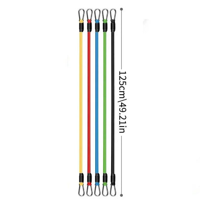 11-Piece Resistance Band Set for Home & Gym Workouts