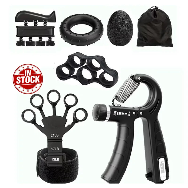 Grip Strength Trainer Set for Hands & Fingers