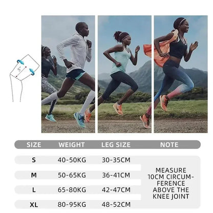 Adjustable Knee Compression Sleeve with Straps