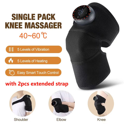 Heated Vibration Knee Support Pad for Recovery & Relaxation