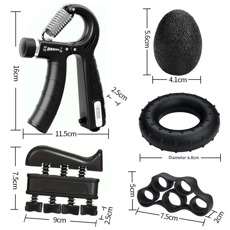 Grip Strength Trainer Set for Hands & Fingers